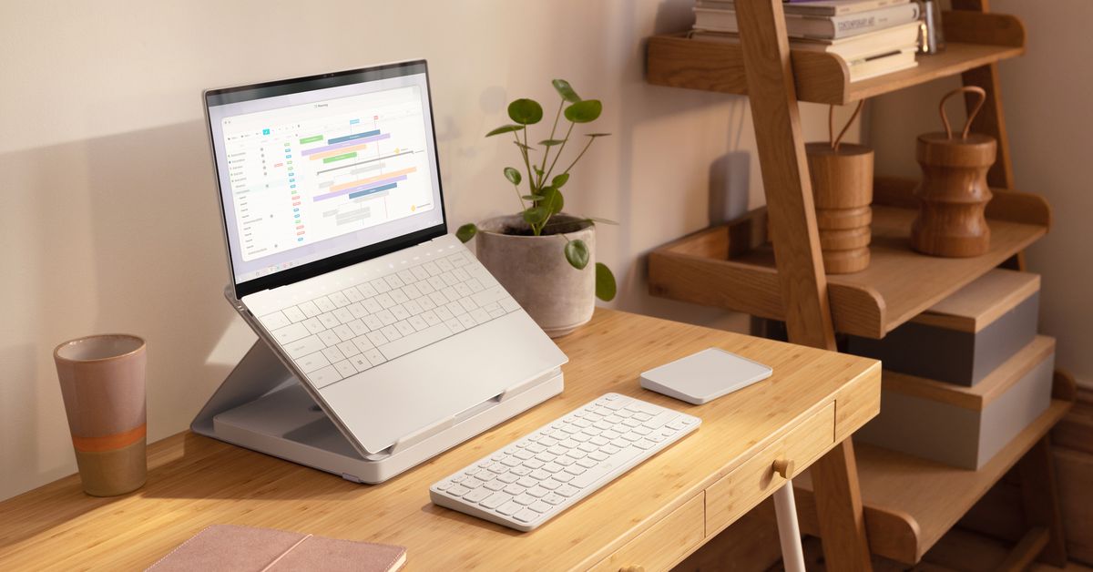 Featured image for Logitech's Innovative Pop-Up Desk: A Compact Solution for Working from Home