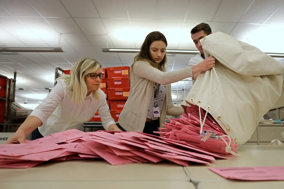 Court weighs ending grace periods for late mail ballots