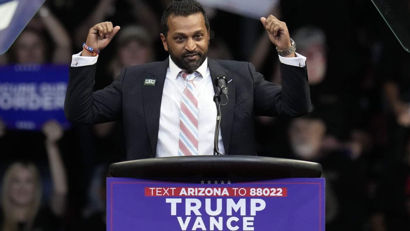 Trump Taps Kash Patel as New FBI Director, Ousting Wray