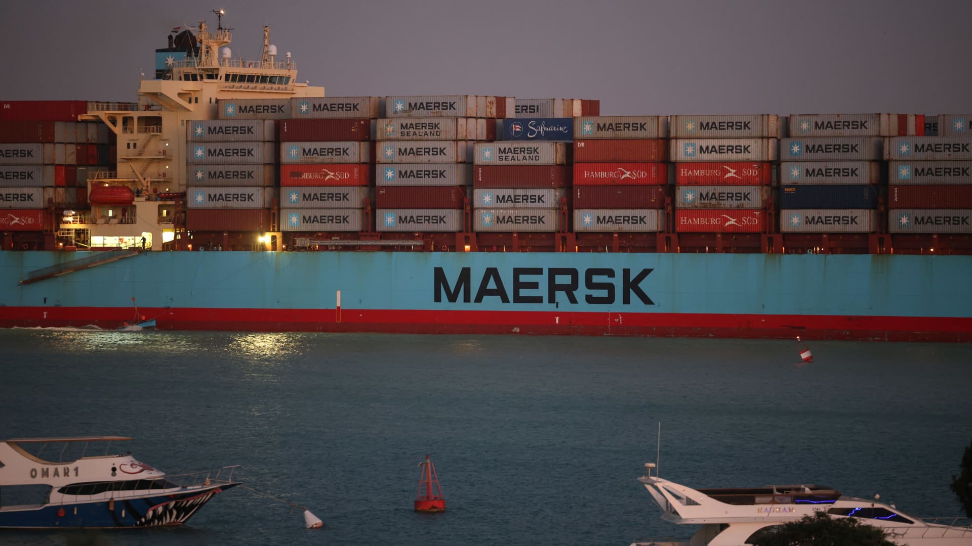 Featured image for "Maersk Reroutes Ships Amid Red Sea Tensions as Shipping Costs Surge"