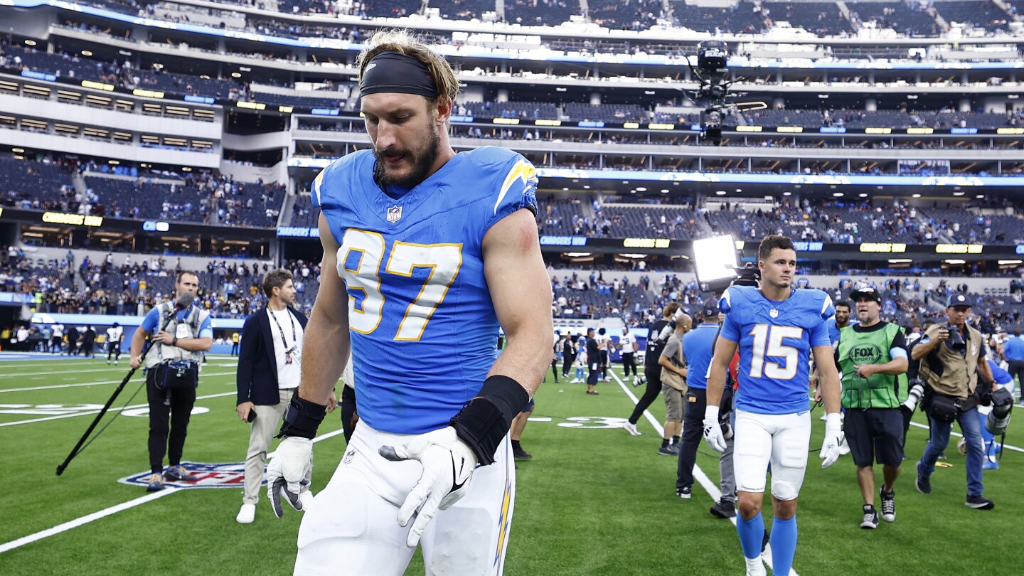 Featured image for Chargers' Bosa and Mack Questionable for Week 10 Clash with Titans