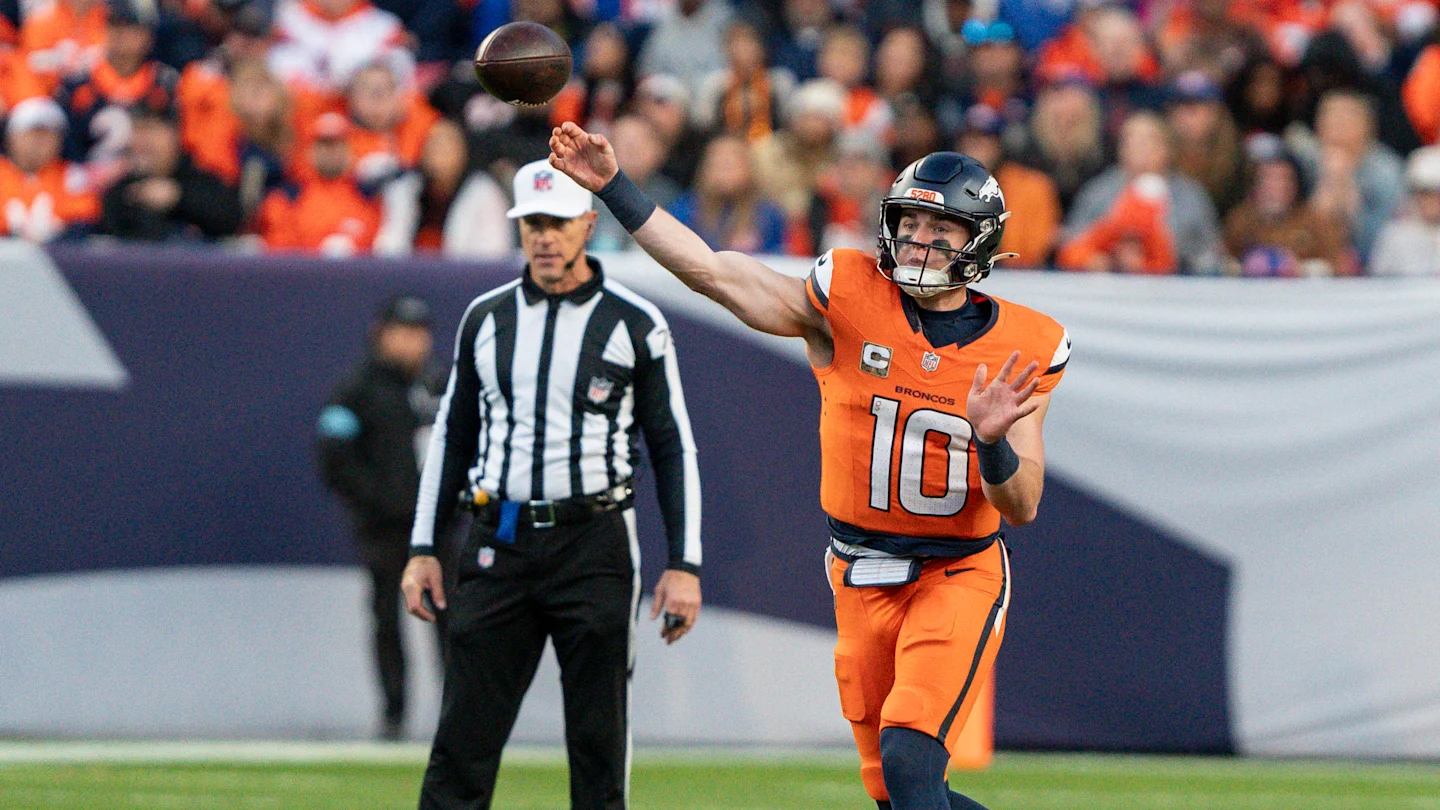 Featured image for Bo Nix's Stellar Rookie Year Sparks NFL Buzz and Historic Comparisons