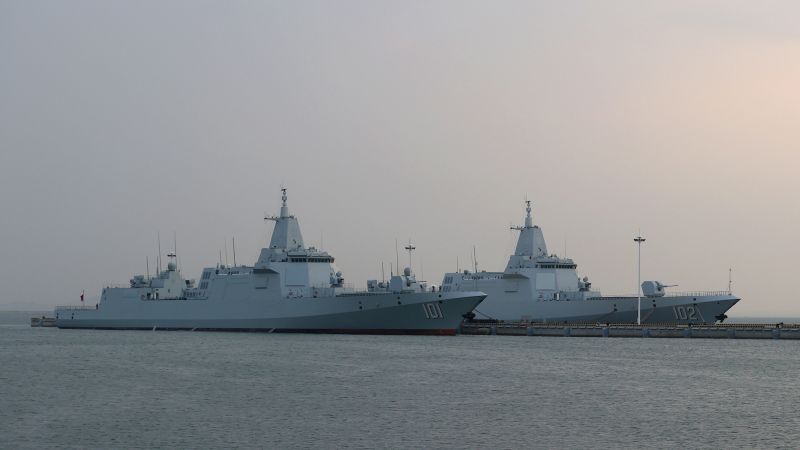 Tensions Rise as Chinese Warships Circle Japan and US Aircraft Carrier Prepares for Patrol
