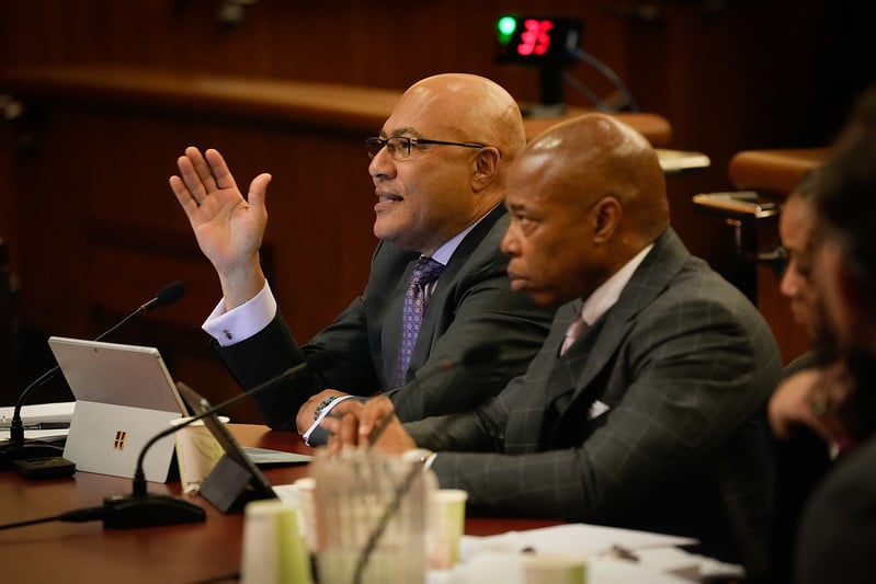 Featured image for "Mayor Adams Adjusts NYC Budget Cuts as Tax Revenue Surpasses Expectations"