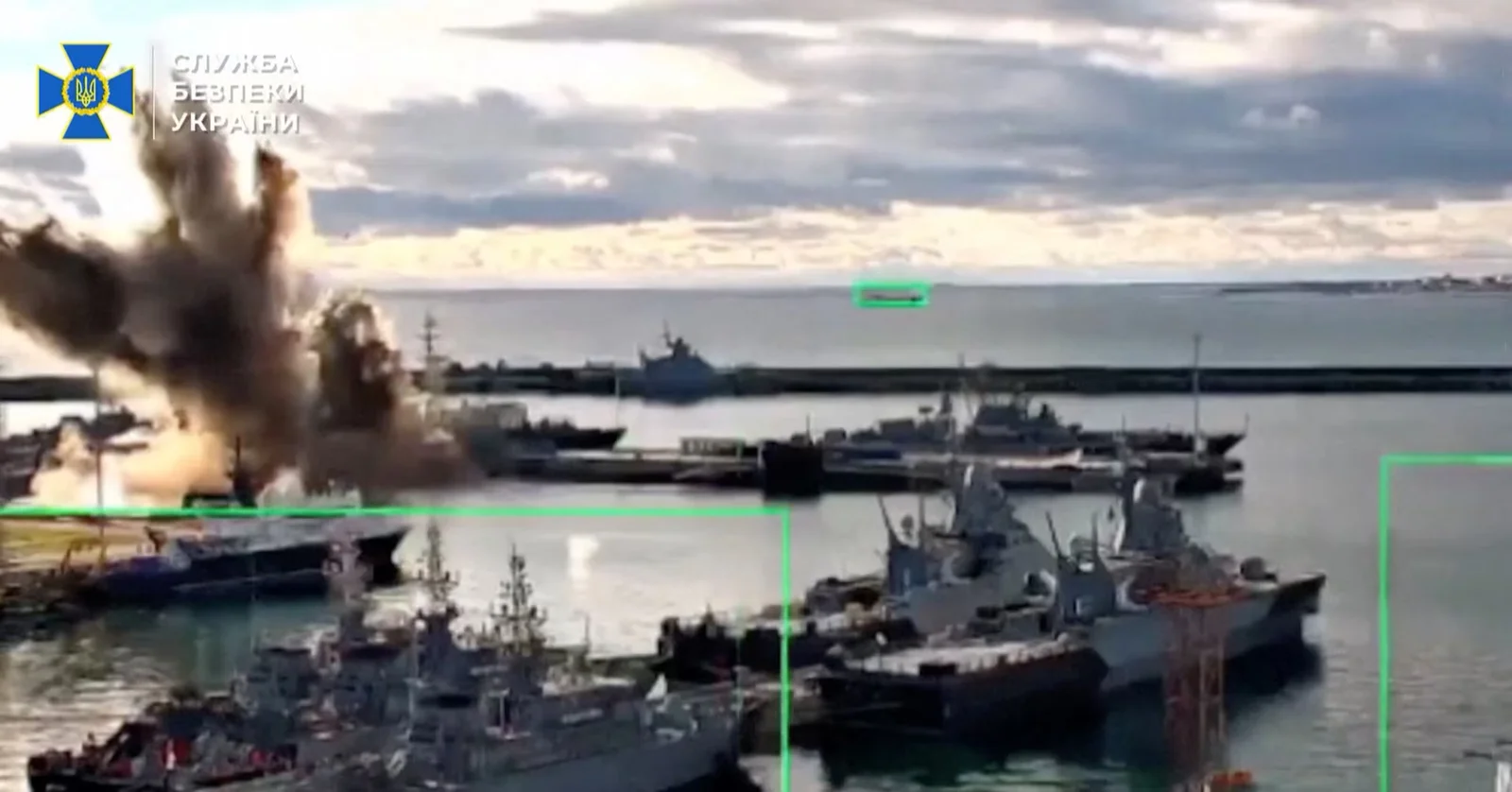 Ukraine Claims Underwater Drone Attack on Russian Submarine in Black Sea