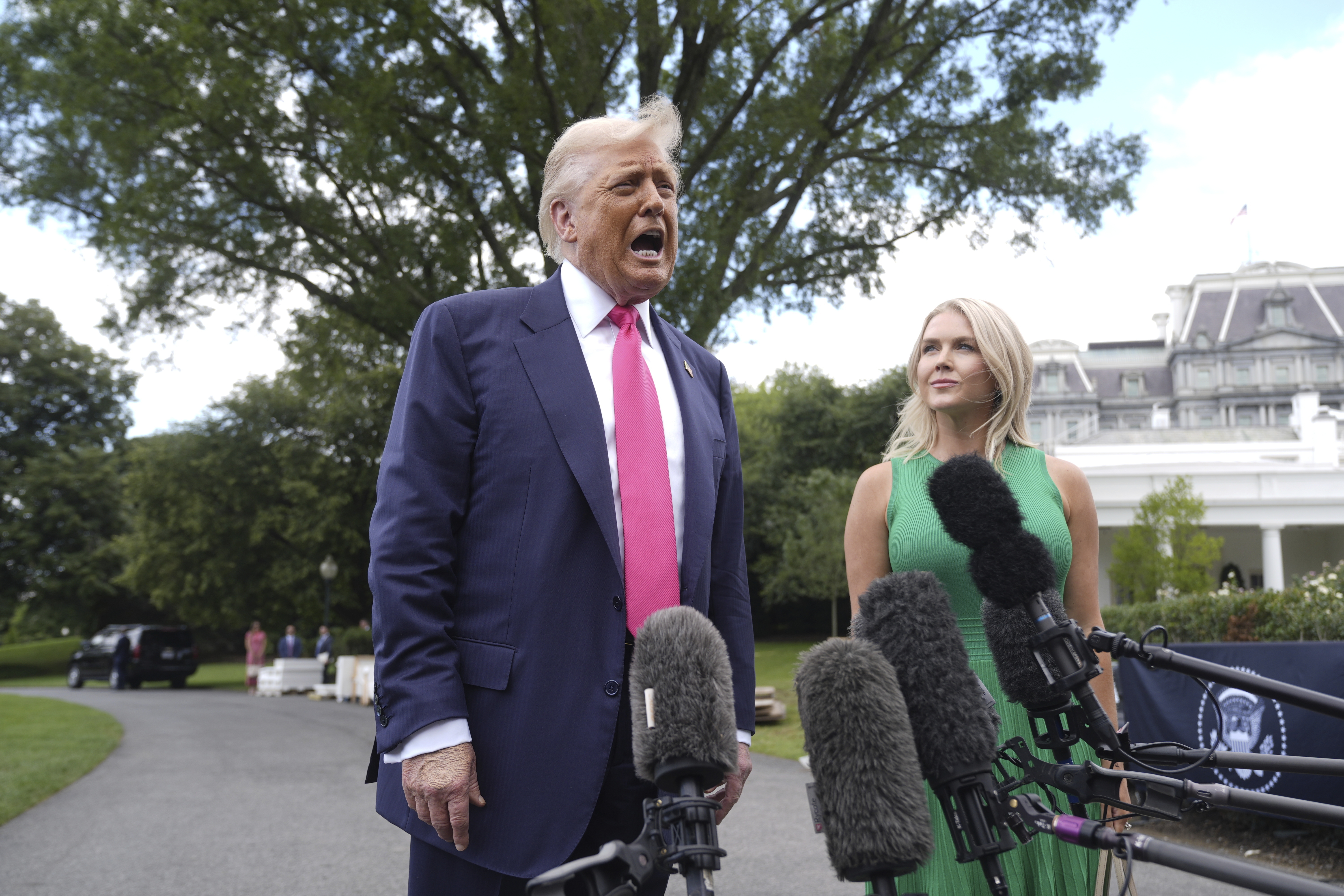 Trump Defends Pam Bondi Amid Epstein Files Controversy
