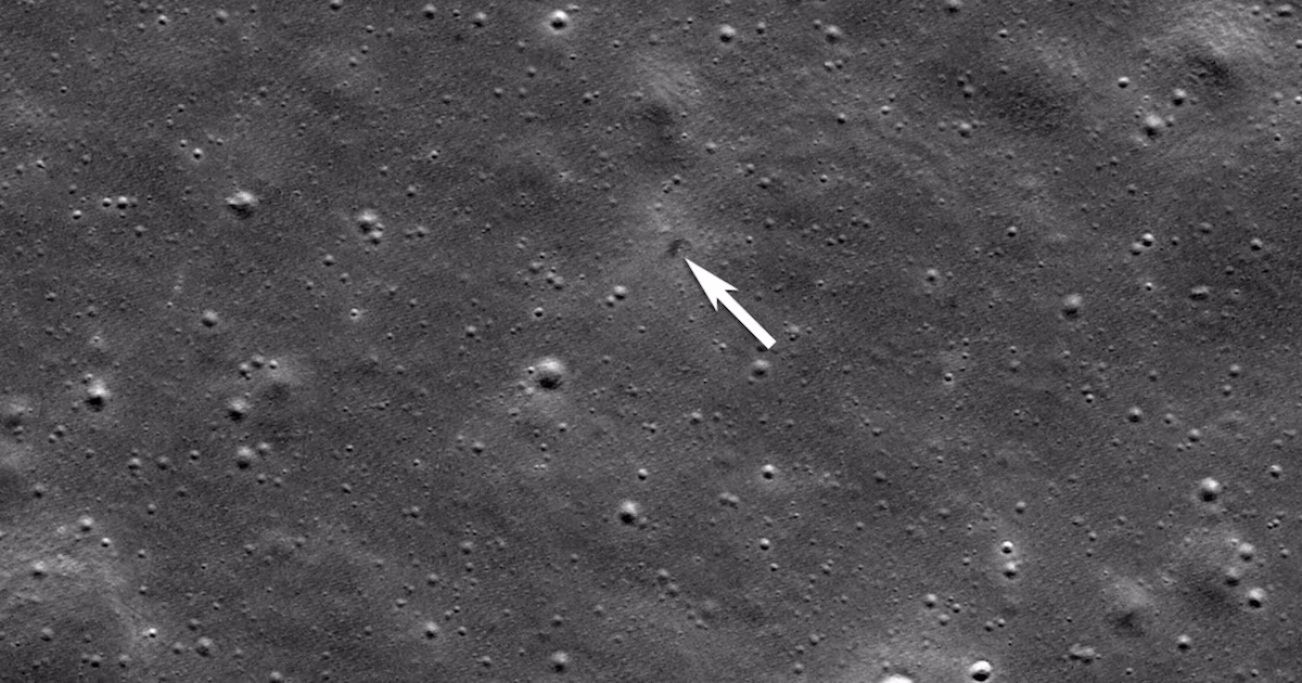 Featured image for NASA's Moon Orbiter Captures Japanese Lander Crash Site