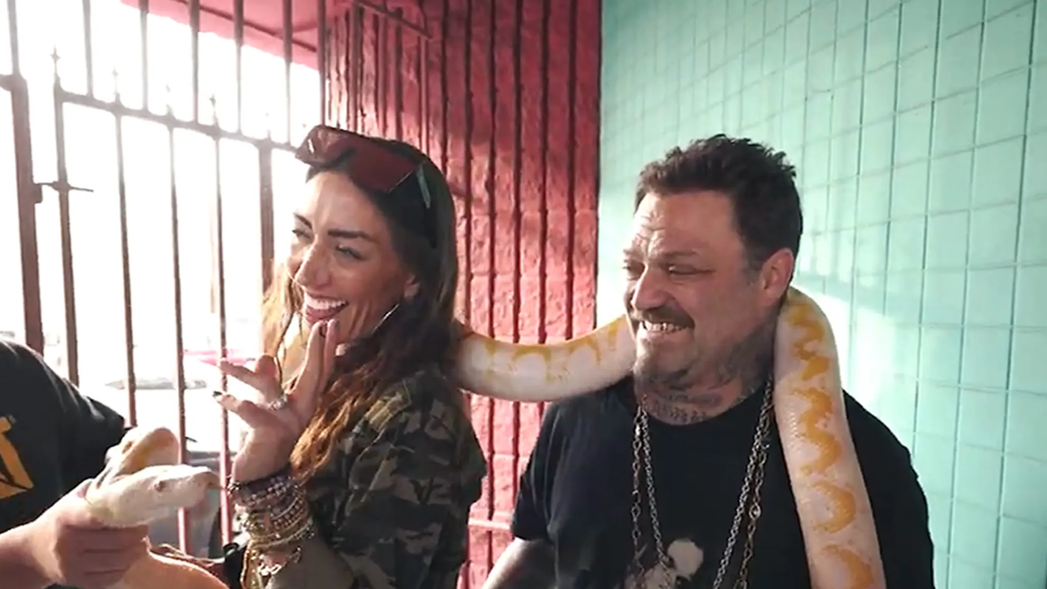 Featured image for "Bam Margera Confronts Serpent Phobia in Latest 'MadHouse' Stunt"