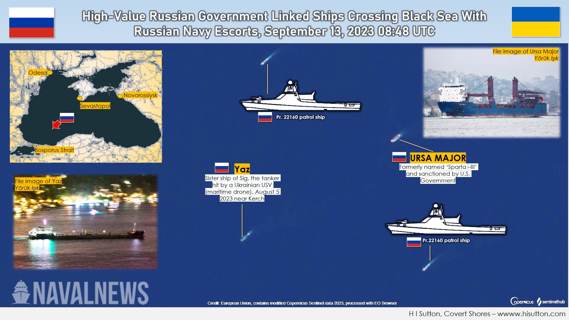 Featured image for Ukraine's Strikes on Russian Ships and Ports Escalate Tensions