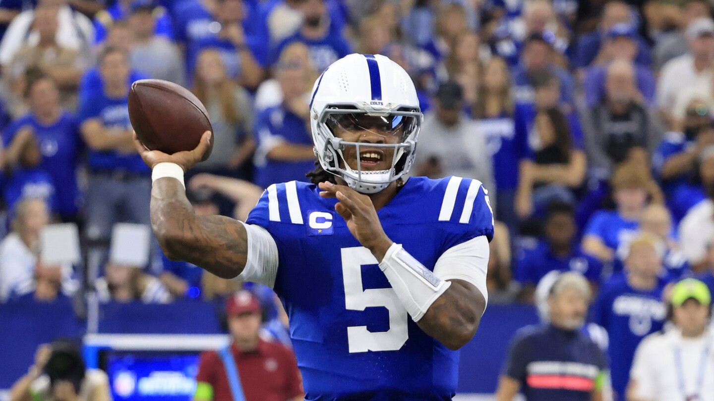 Featured image for "Colts' Anthony Richardson: A Legitimate Passer Unfazed by Injury, Ready to Begin Throwing Next Month"