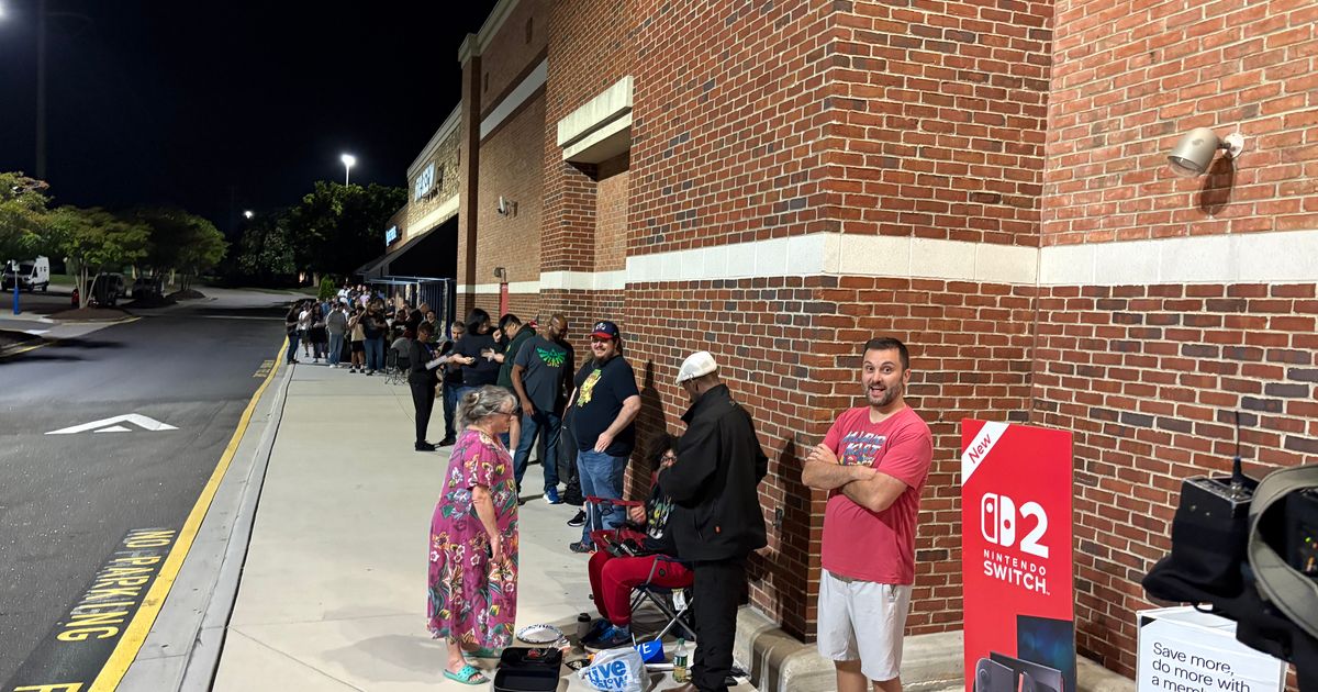 Featured image for Gamers Queue Overnight for Nintendo Switch 2 Launch and Store Openings