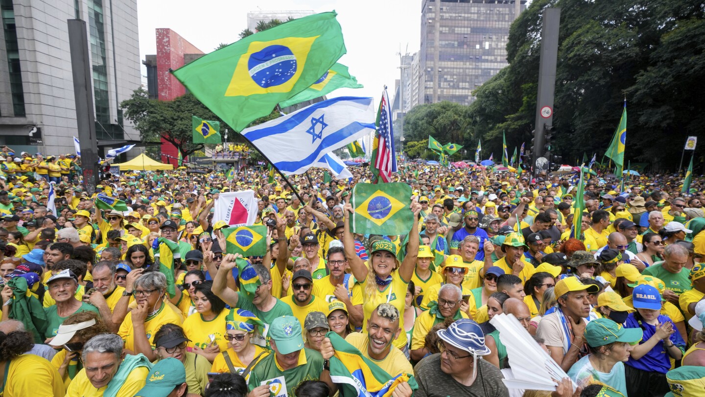 "Brazil's Bolsonaro Defended by Massive Rallies Amid Coup Allegations"