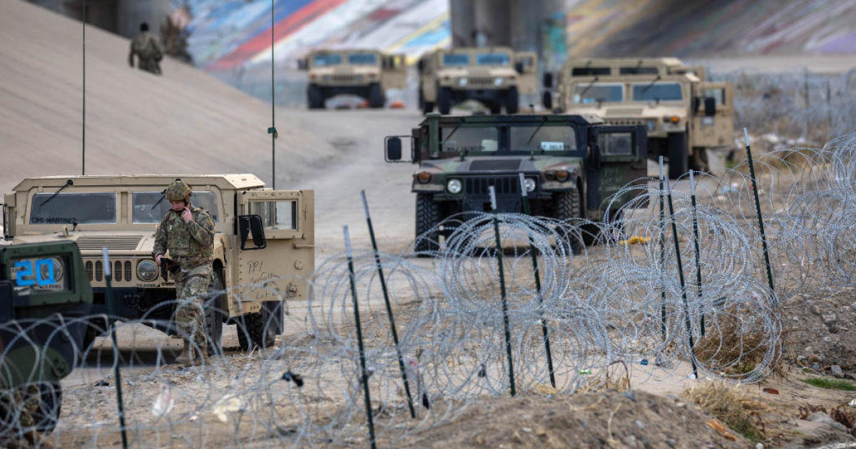 Biden sends 1,500 troops to southern border ahead of migrant surge.