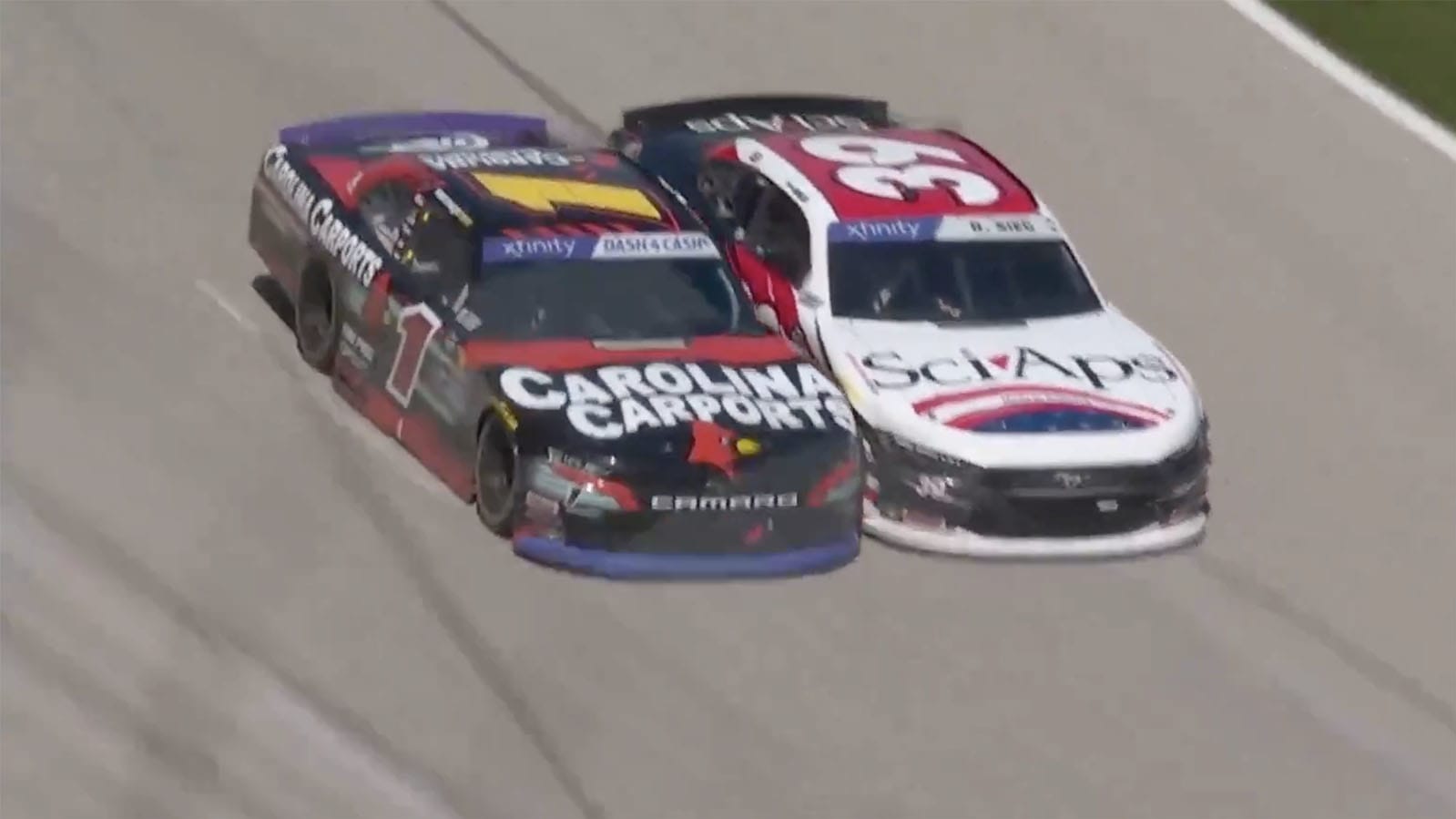 Featured image for "Sam Mayer's Unbelievable Photo Finish Victory at Texas NASCAR Xfinity Race"