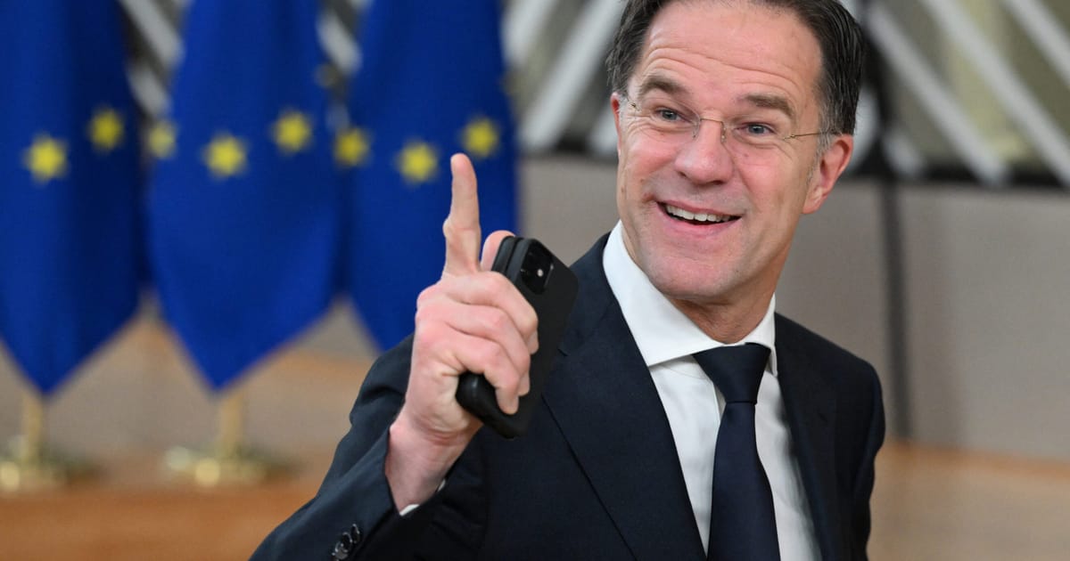 "International Support Grows for Dutch PM Mark Rutte as Next NATO Chief"