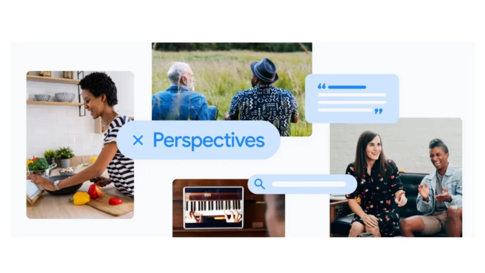 Featured image for Google's Perspectives search feed offers human-generated results.