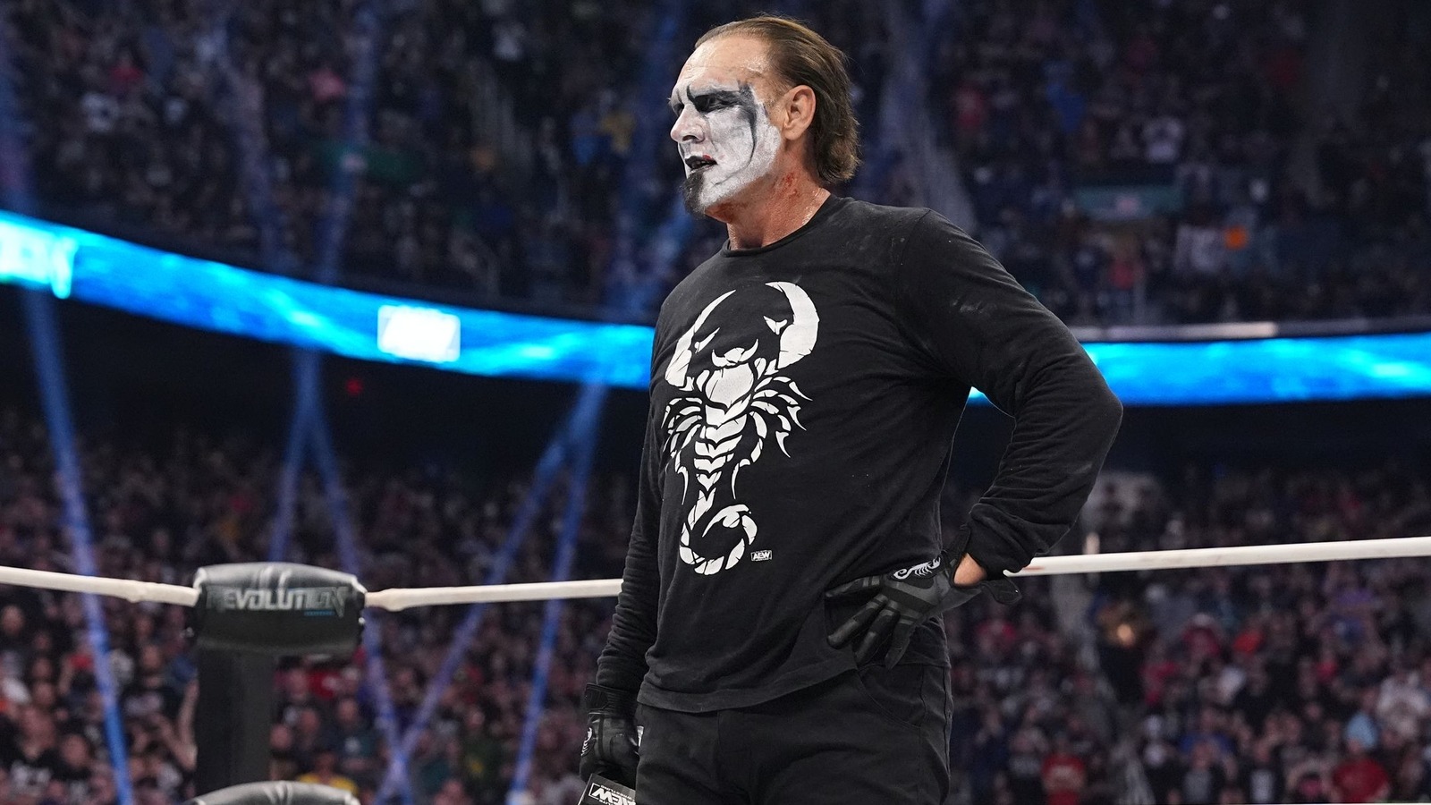 Featured image for "Sting's Non-Wrestling Role and Retirement: AEW Revolution and Legacy"