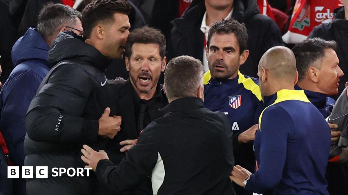 Featured image for Simeone Regrets Liverpool Fan Clash After Atletico Madrid's Defeat