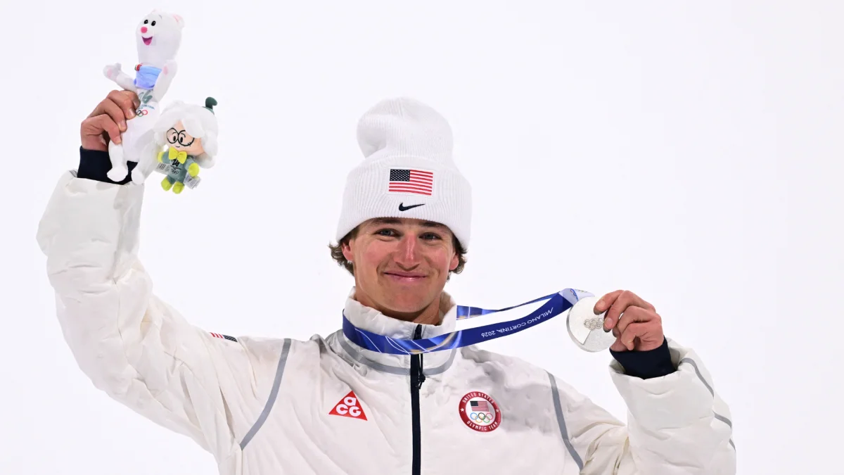 Forehand Earns Silver in High-Flying Olympic Big Air Showdown