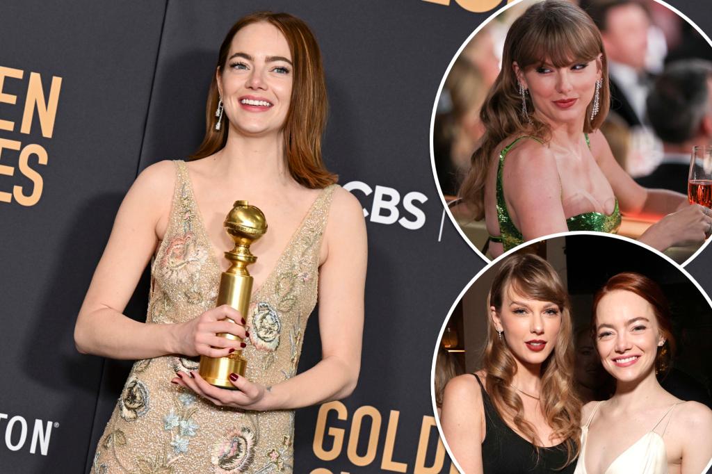 Featured image for "Emma Stone's Controversial Golden Globes Win and Taylor Swift's Reaction"