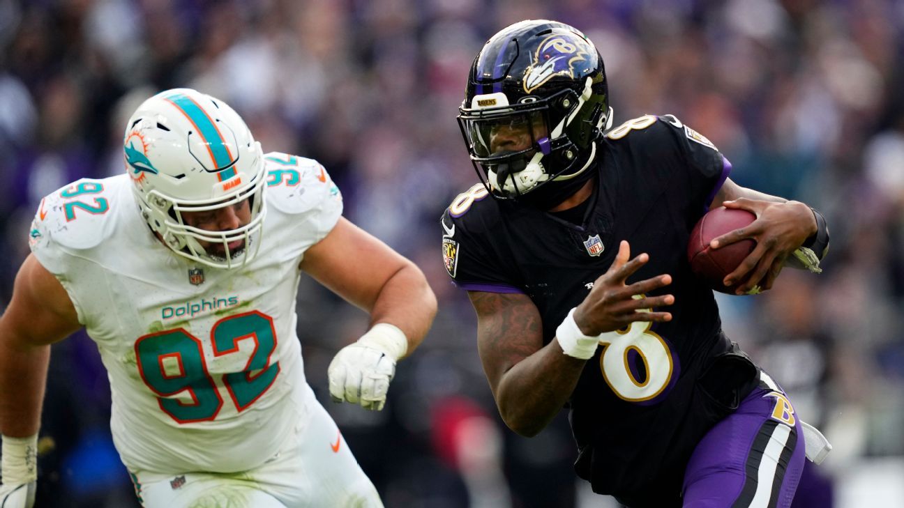 Lamar Jackson Dominates: Ravens Triumph and MVP Chances Soar as Dolphins Falter