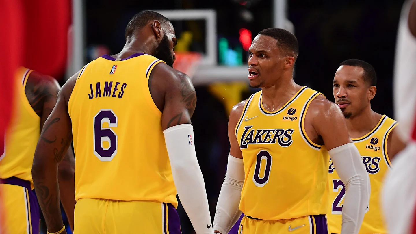 Featured image for Westbrook Accuses LeBron of Fakeness Amid Lakers Tensions