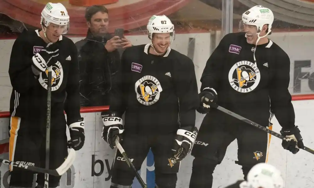 Featured image for "Penguins' Surprise Addition: Jaromir Jagr Joins Practice Ahead of Jersey Retirement"