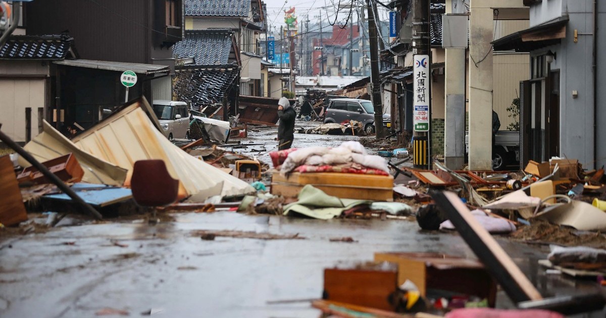 Featured image for "Japan's Earthquake Aftermath: Rising Death Toll and Shifting Landscapes Amid Search for Survivors"