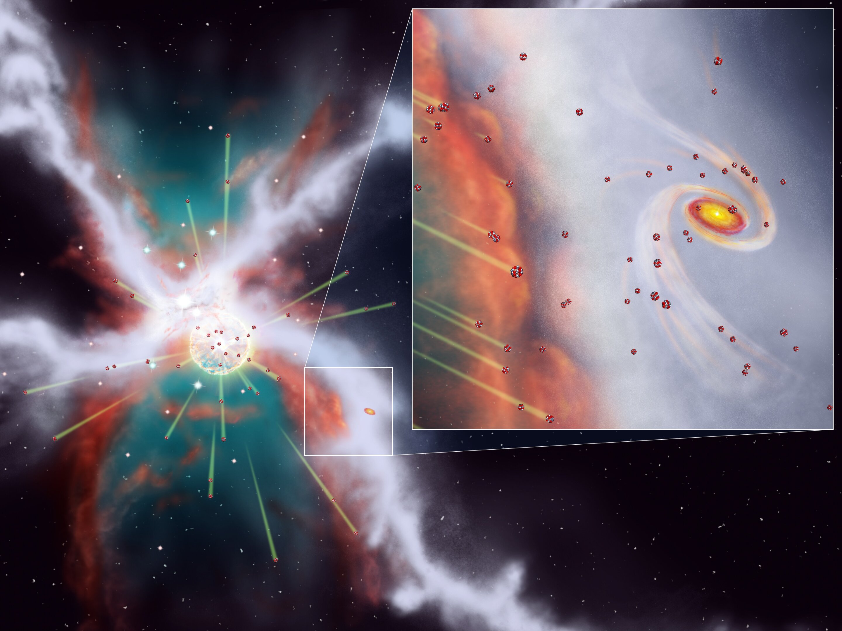 Young Solar System Protected by Molecular Filament from Supernova, Study Finds