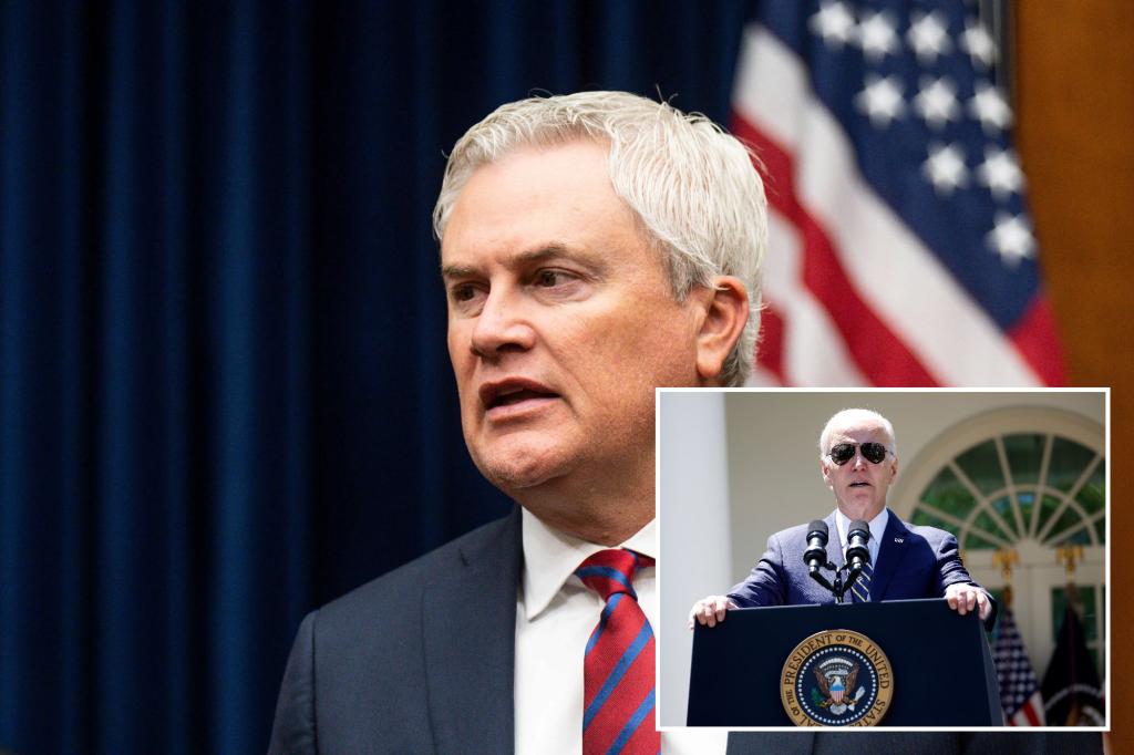 Comer and FBI Director to Meet Over Alleged Biden Bribe and Illegal Scheme Documents.