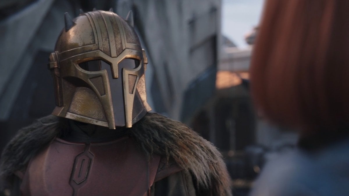Featured image for The Mandalorian's Bo-Katan and the Armorer's Plans Hold Hope and Peril for Star Wars' Future.