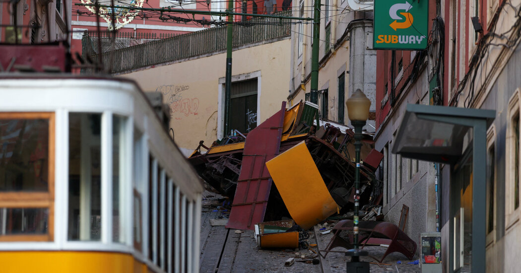Featured image for Portugal mourns as death toll from Lisbon funicular crash rises to 17