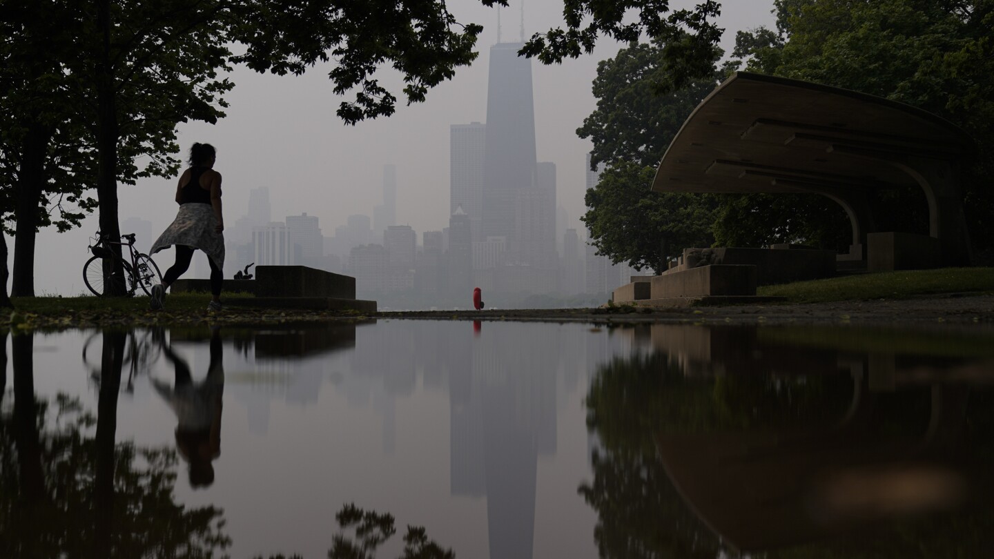 Canadian Wildfires Threaten US Air Quality as Rainfall Fails to Extinguish Flames
