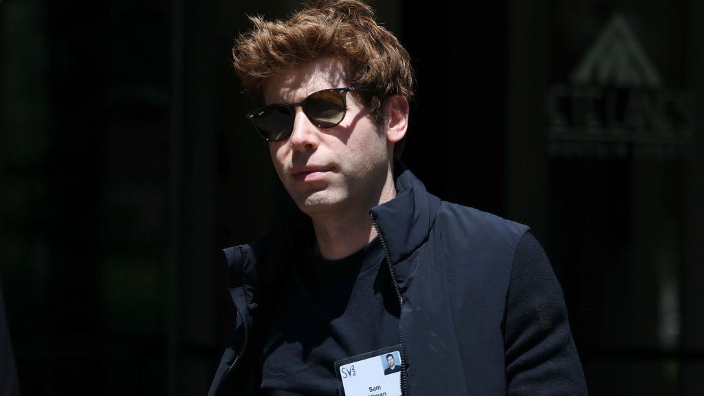 OpenAI CEO Sam Altman testifies before Senate on AI regulation.