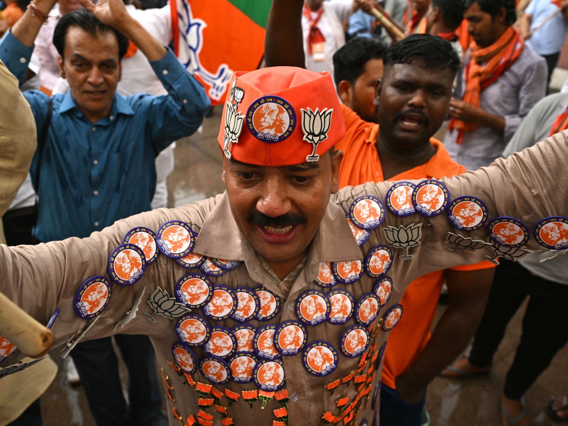 "Modi's BJP Faces Majority Loss in Shocking India Election Result"