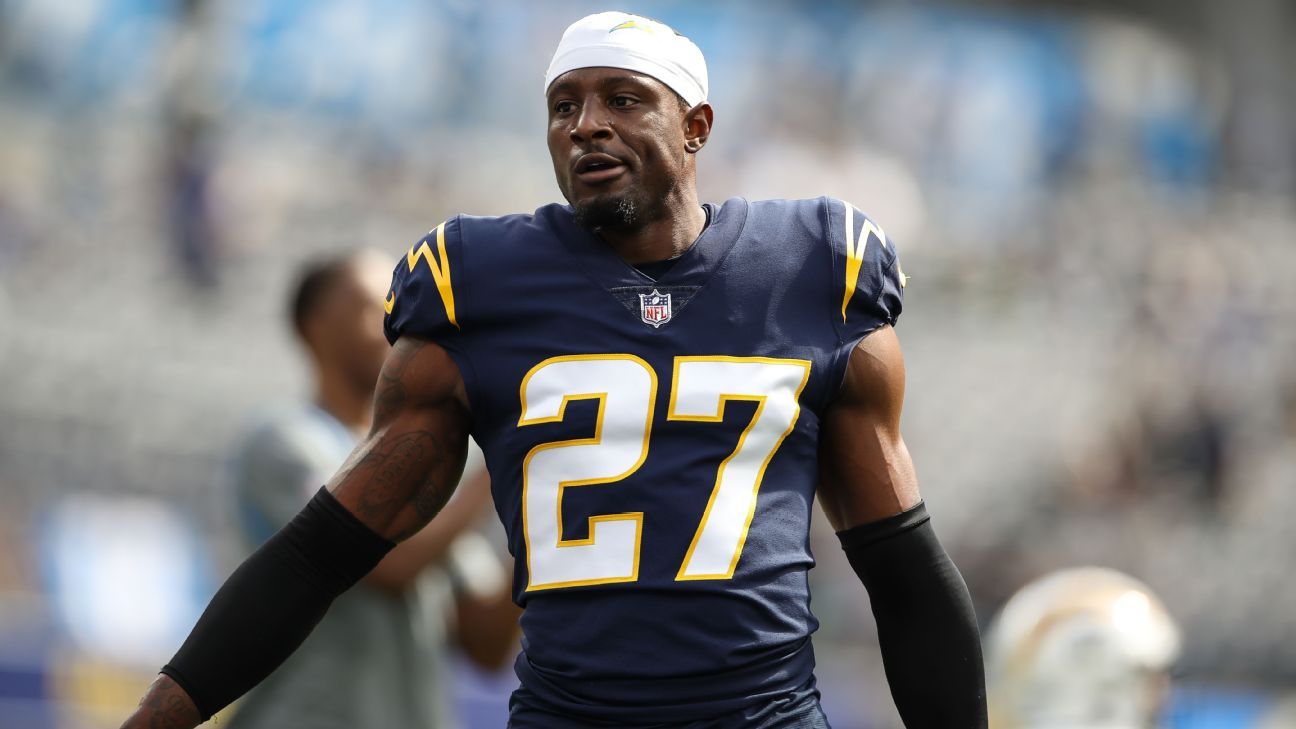 Featured image for J.C. Jackson progressing well in injury rehab, eyes return for Chargers training camp.