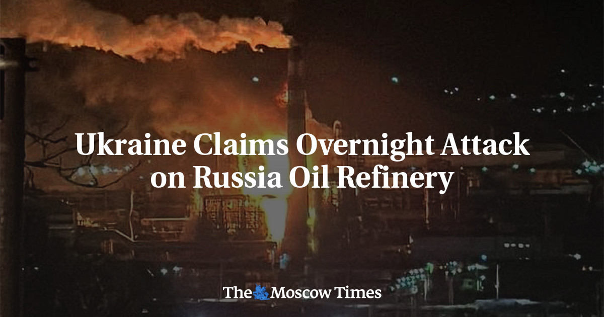 Ukraine Launches Drone Attack on Russian Oil Refinery
