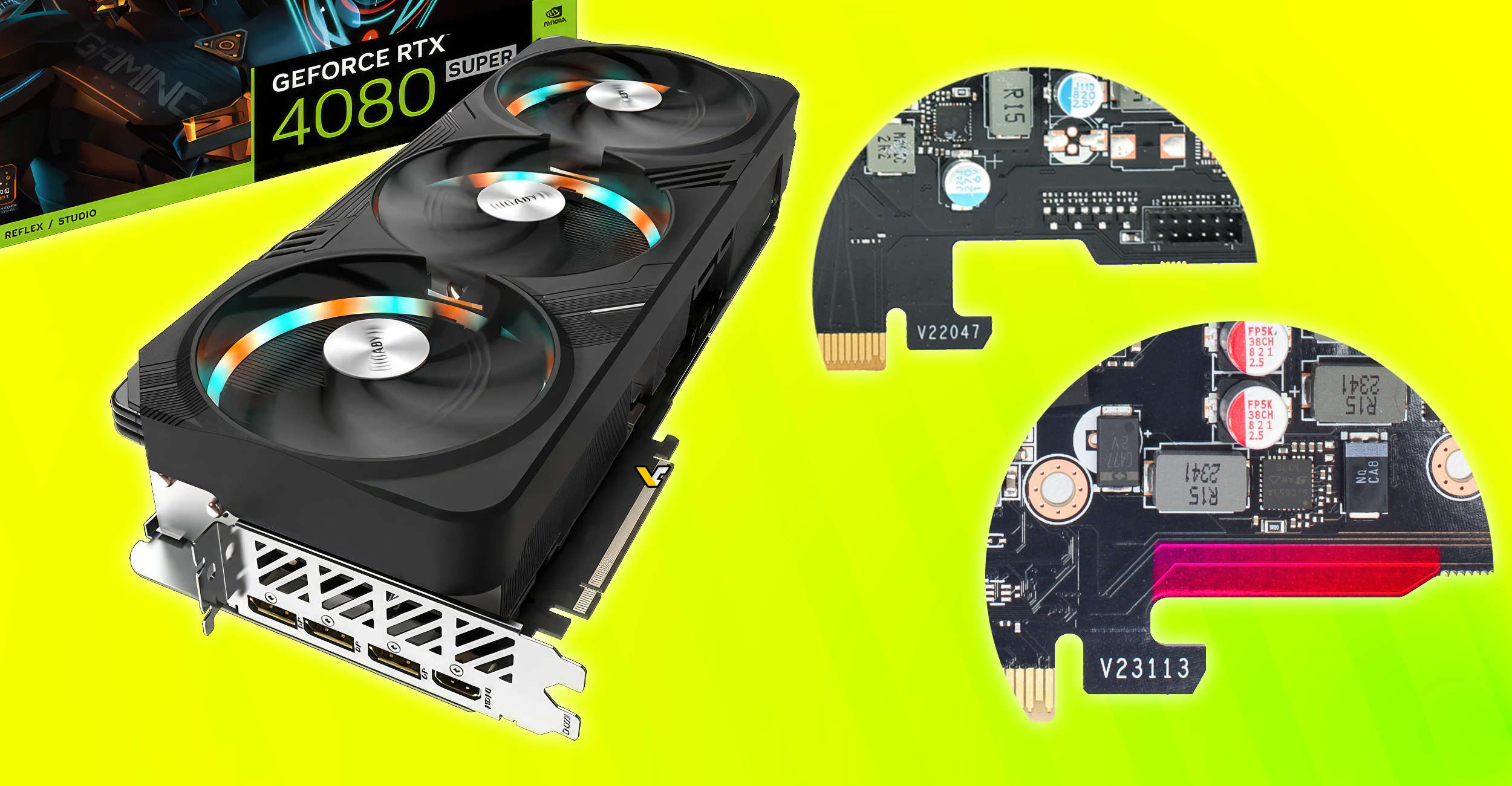 Featured image for "Gigabyte's Enhanced PCB Design Resolves RTX 4080 and 4090 Cracking Issues"