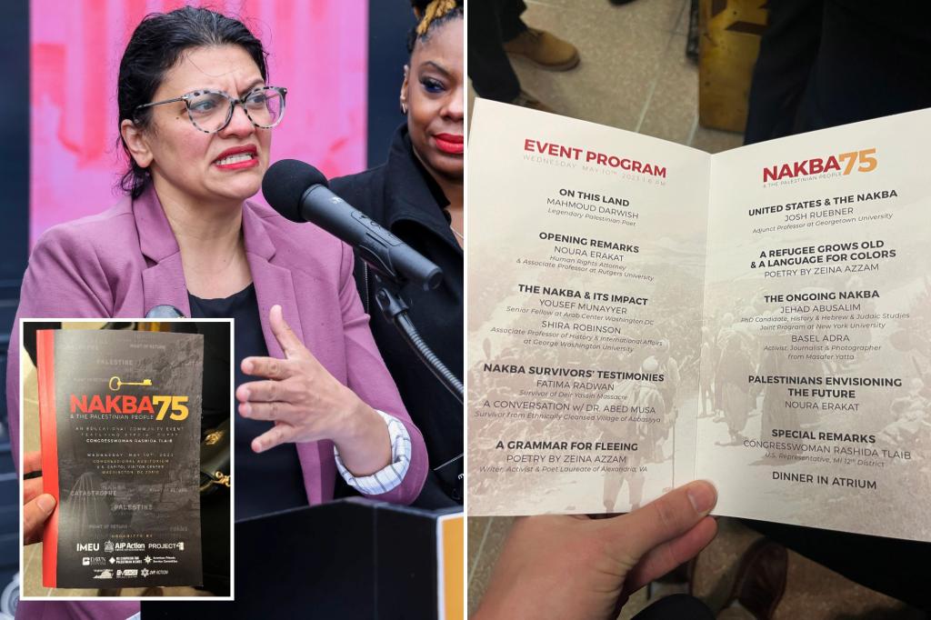 McCarthy blocks Tlaib's anti-Israel event at Capitol.
