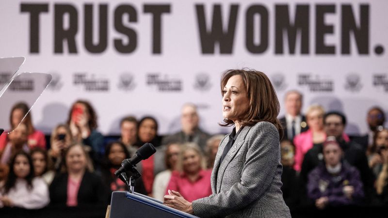 "Kamala Harris Takes Center Stage in Biden Campaign's Push for Abortion Rights"