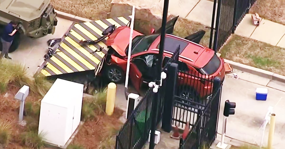 Featured image for Driver Arrested After Ramming Vehicle into Atlanta FBI Office Gate