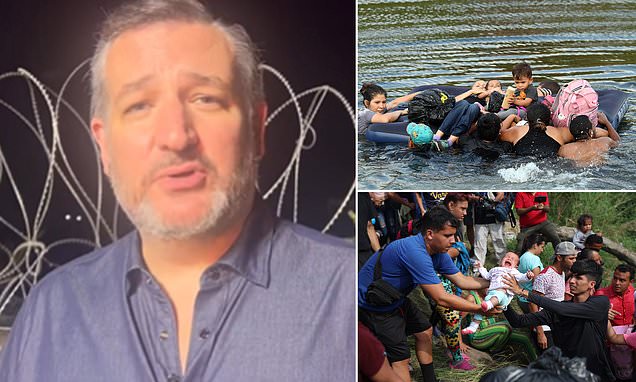 Ted Cruz blames Biden for border crisis and impending tragedy.
