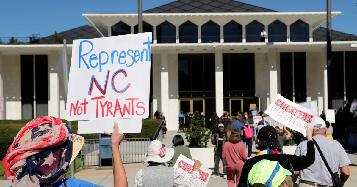 North Carolina Republicans Draw New Maps to Boost GOP Seats