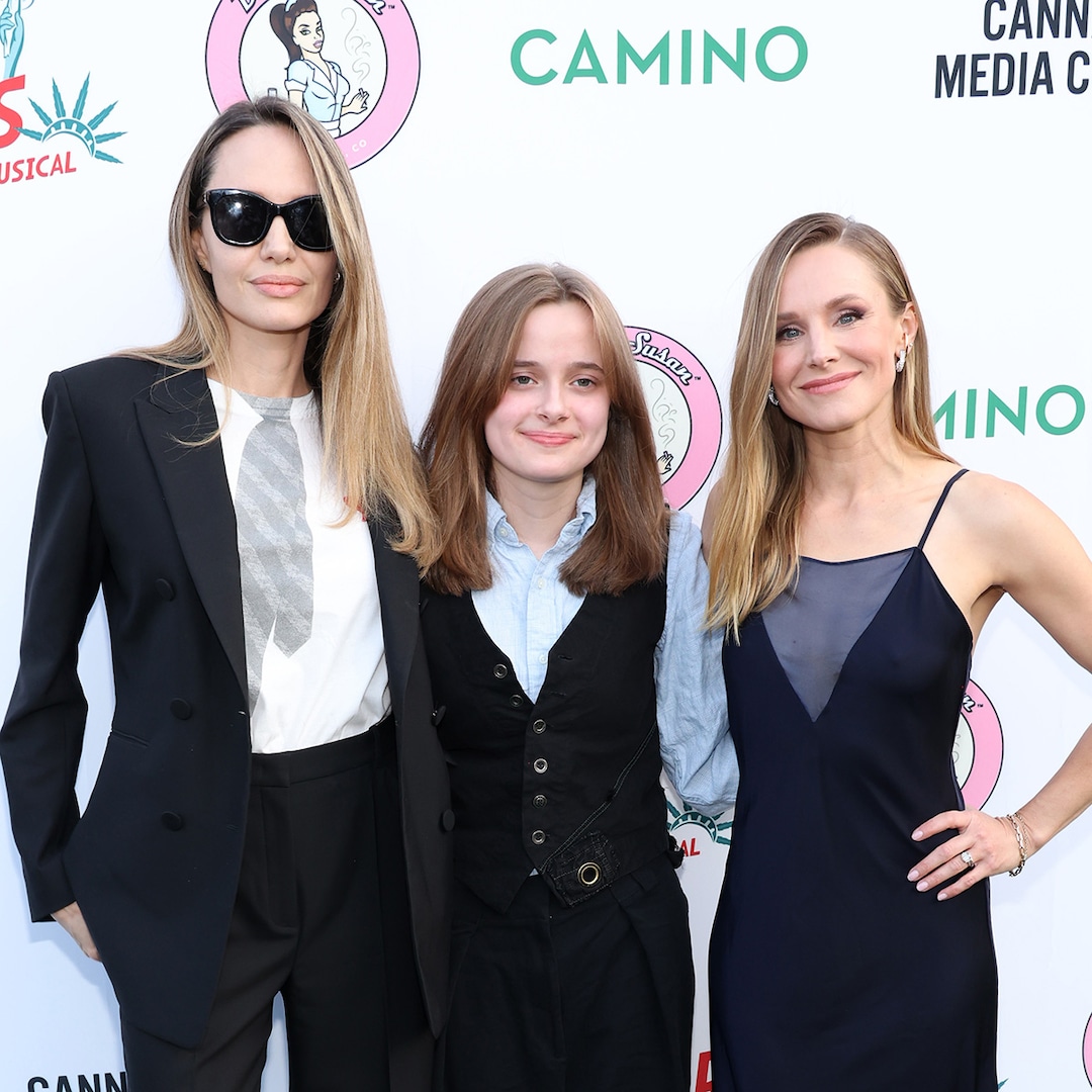 Featured image for Angelina Jolie and Daughter Vivienne Shine on Red Carpet