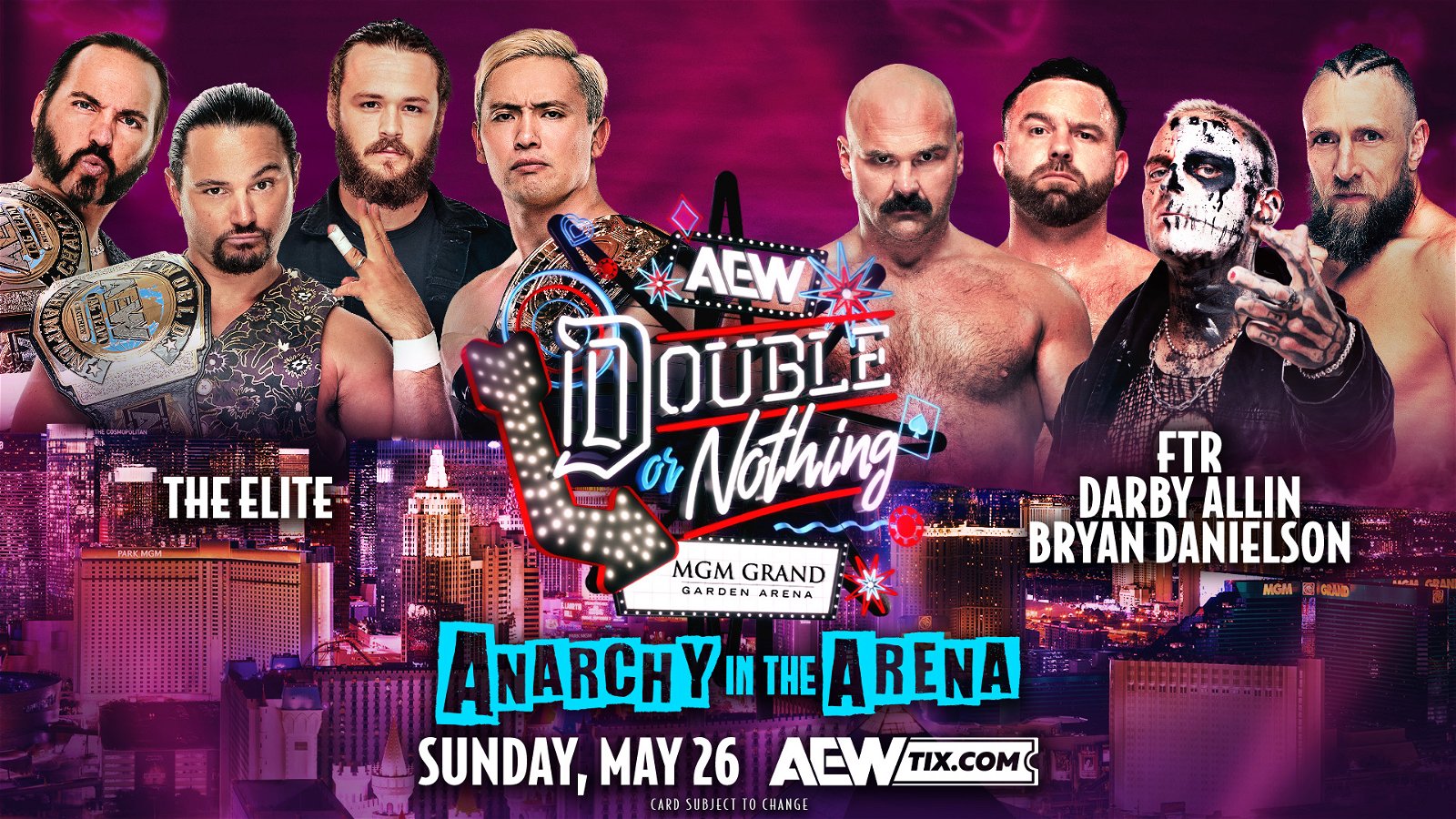 Featured image for AEW Double or Nothing 2024: Live Results and Highlights