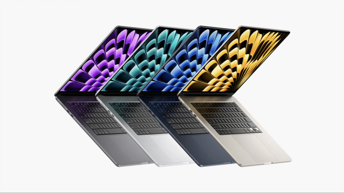 Featured image for Apple Launches Thinnest 15-inch MacBook Air with M2 Chip and AR/VR Headset at WWDC 2023.