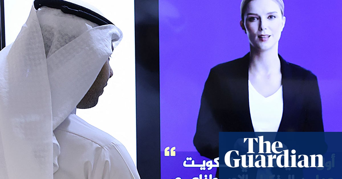 Kuwait media introduces AI news presenter.