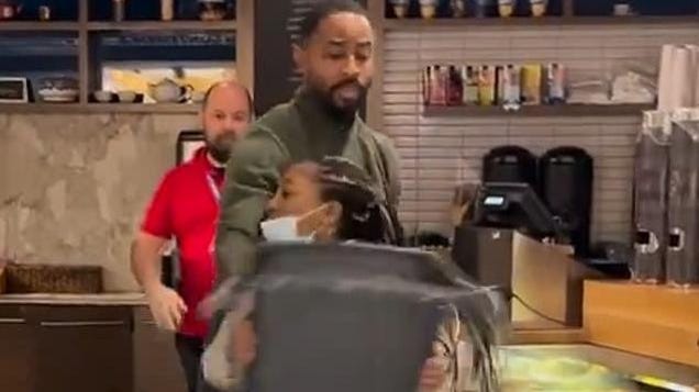 Featured image for Viral Brawl: Atlanta Airport Employee Fired After Espresso Shot Argument