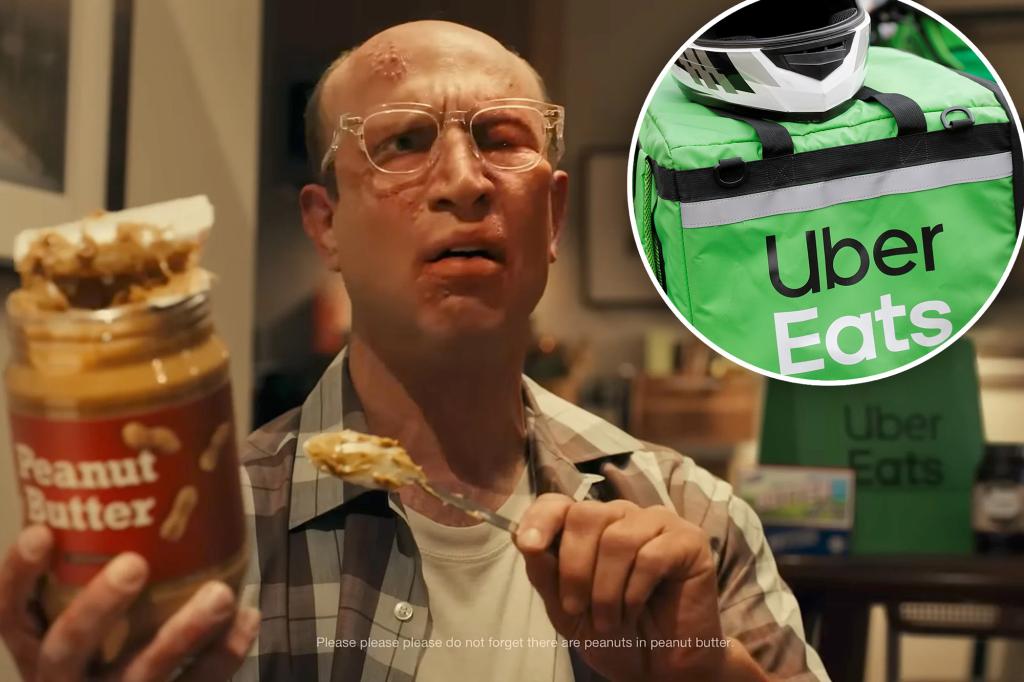 Featured image for "Uber Eats Alters Super Bowl Ad Due to Peanut Allergy Backlash"