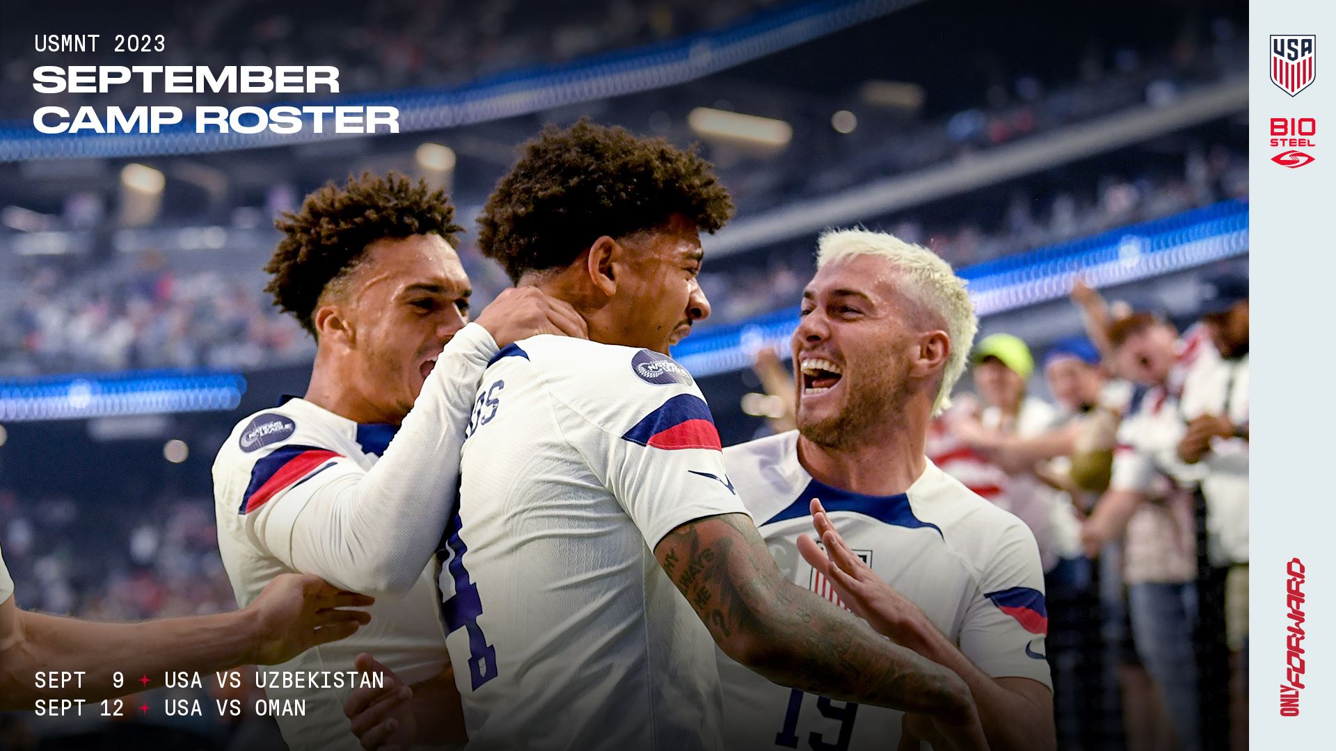 "Berhalter Announces 24-Player USMNT Training Camp Roster for September Matches"